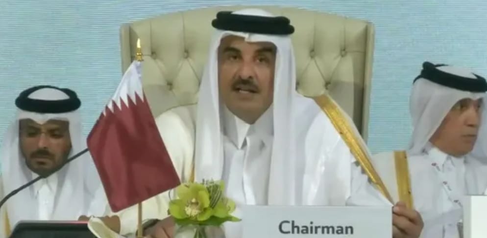أمير قطر: إسرائيل طرف لا يعترف بأي خطوط حمراء.