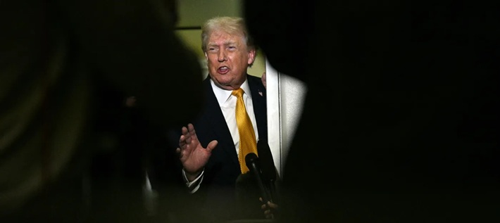 الرئيس الأمريكي دونالد ترامب : الولايات المتحده هي من يقود فنزويلا وندعم القياده المؤقته فى ادارة البلاد