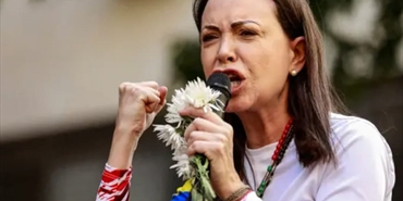 الفائزه فى جائزة نوبل للسلام ماريا كورينا ماتشادو ترخب بدعمها المطلق لإسرائيل.... 